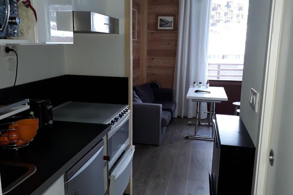 Studio 2 Pers Plein Centre Val Claret Tignes Luaran gambar